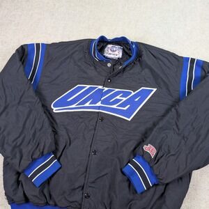 Vintage UNCA Baseball‎ Insulated Varsity Jacket Size XL Jersey Express USA 90s